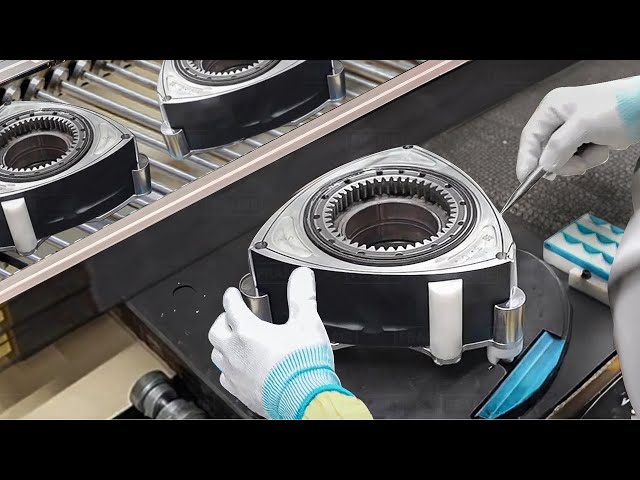 Amazing Way they Produce Mazda Rotary Engine in Japan