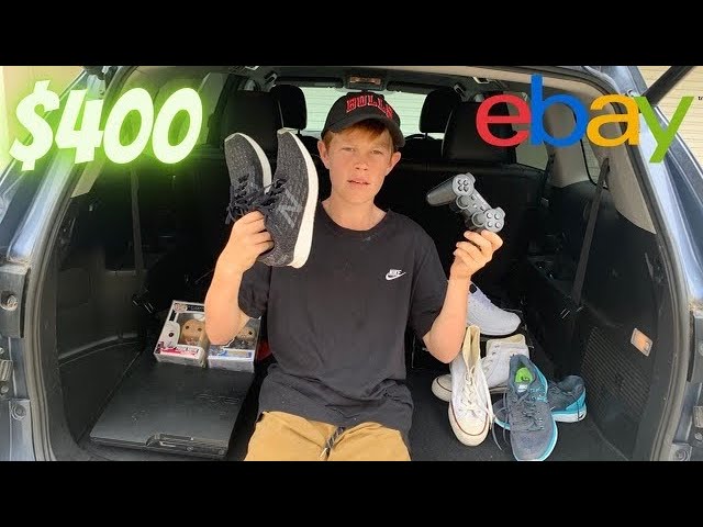 Making $400 in one morning at a carboot sale