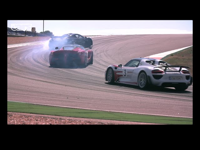 Chris Harris on Cars | LaFerrari v Porsche 918 v McLaren P1 at Portimao | The Holy Trinity