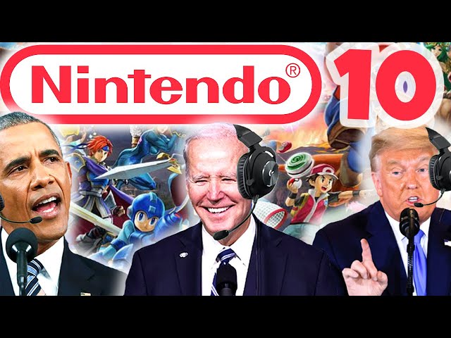 US Presidents Play Nintendo Games 10
