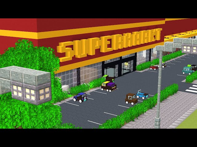 🛒 MINECRAFT SUPERMARKT FINALE LIVESTREAM!! | Chaosflo44