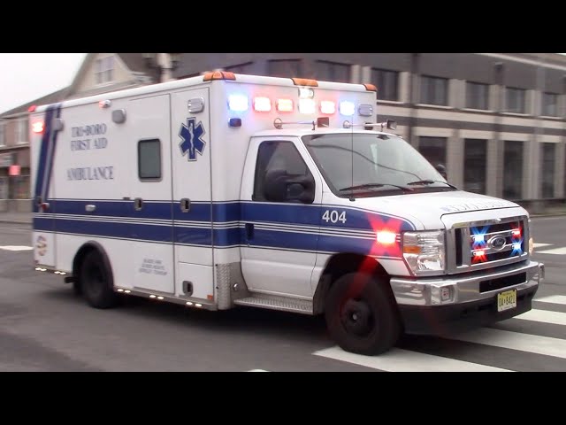 Tri Boro EMS Ambulance 404 Responding 2-23-23