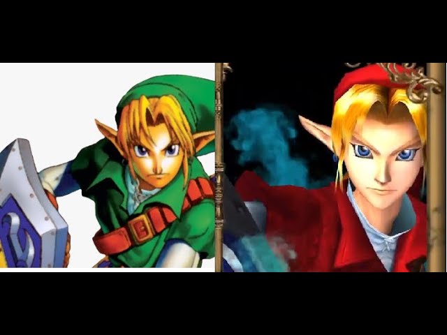 SC2 Link Model and OoT Art Comparasion