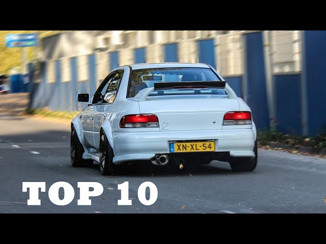 TOP 10 Modified Cars Accelerations after a Carshow