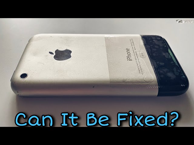 Trying To Fix A 13 Year Old 1st Gen iPhone (2020)