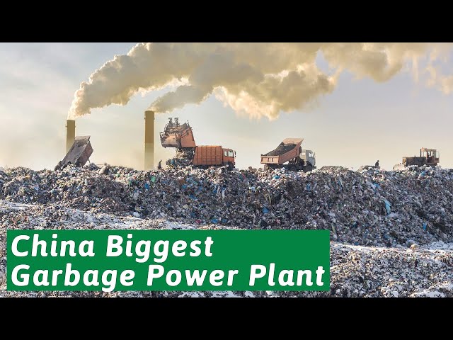Consume 3 million tons of garbage a year and generate 1 5 billion kWh of electricity
