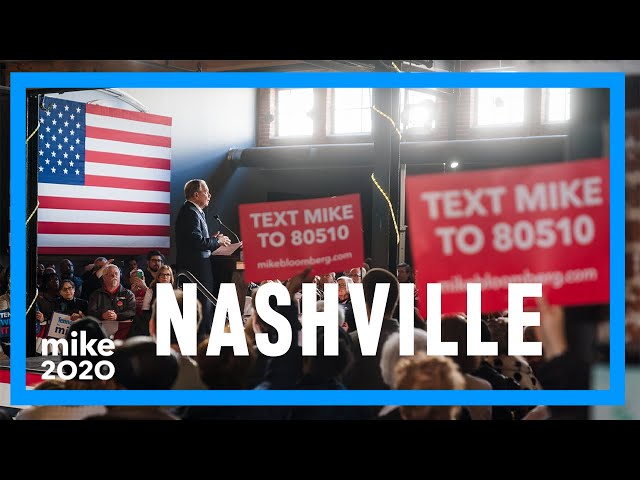 Nashville Early Vote Rally with Mike