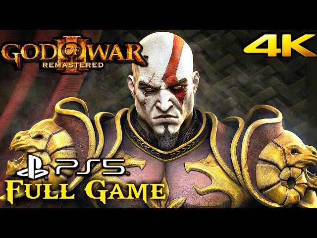 God of War 3 Remastered (PS5) - Gameplay Walkthrough FULL GAME (4K 60FPS) No Commentary