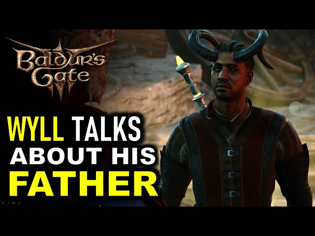 Wyll talks about his Father | Baldur's Gate 3 (BG3)