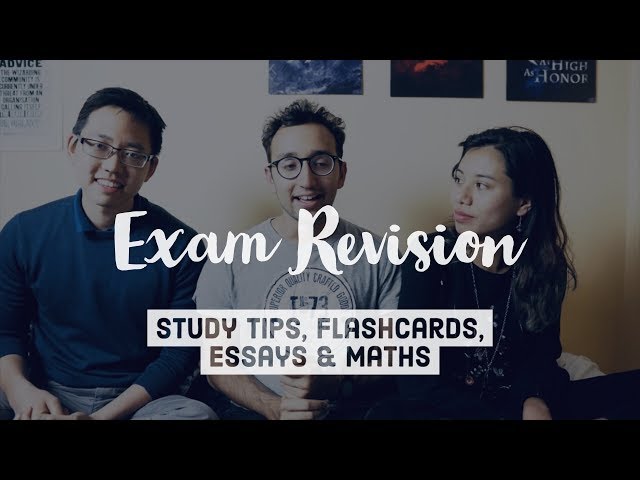 Last Minute Study Tips, Flashcards, Essays & Maths - Exam Revision Q&A with Cambridge students