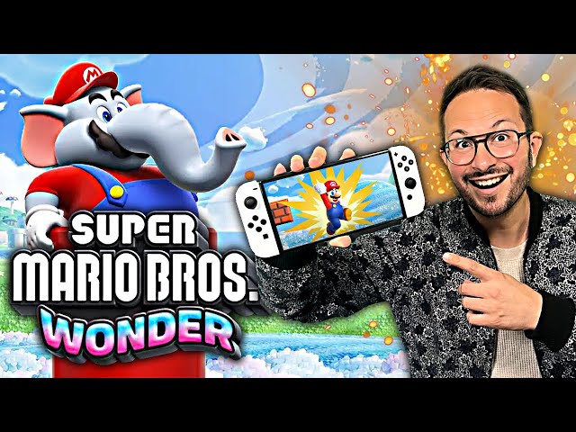 Super MARIO Bros WONDER est EXCEPTIONNEL ❤️ Je le TESTE sur Nintendo Switch