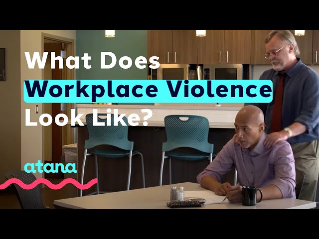Workplace Violence Prevention Training Clip—What Does Workplace Violence Look Like?