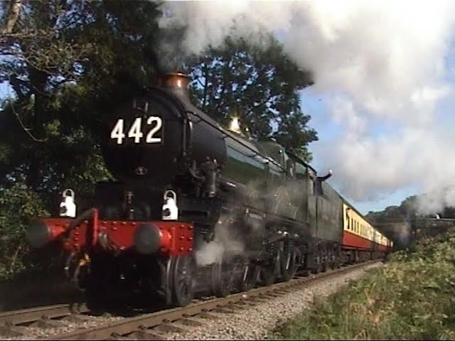 Nunney Castle in action at NYMR gala weekend.