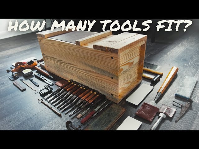 Traditional Japanese Tool Chest | Japanese Tool Box | Wooden Tool Chest
