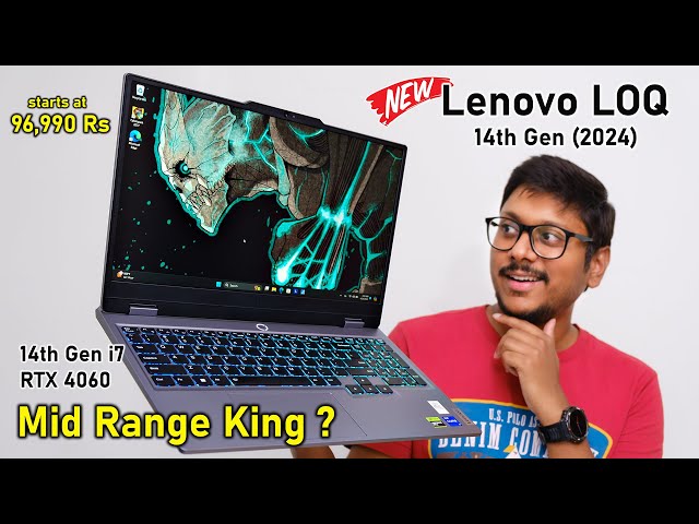 The Real 4060 Beast..? 🤯 Lenovo LOQ 14th Gen Gaming Laptop Review