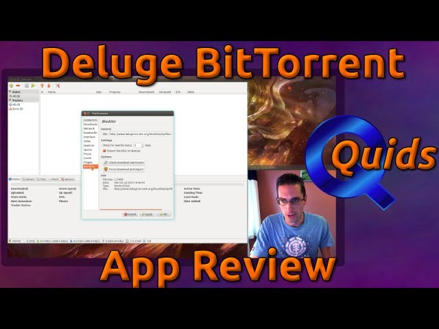 Review of Deluge BitTorrent Client for Linux / Mac / Windows