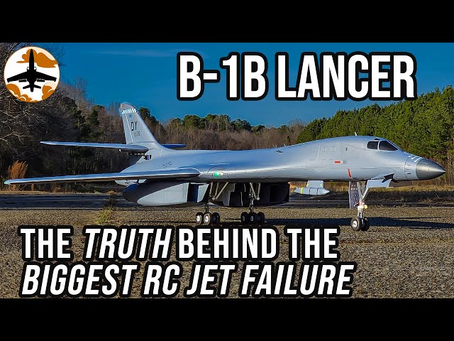 STUNNING RC Jet... With Unfortunate Issues | XFly B-1B Lancer Twin 70mm Review