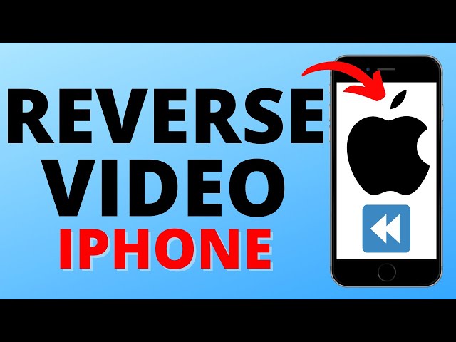 How to Reverse Video on iPhone - 2022