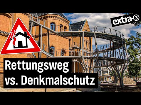 Realer Irrsinn: Der Skywalk in Wittenberg | extra 3 | NDR