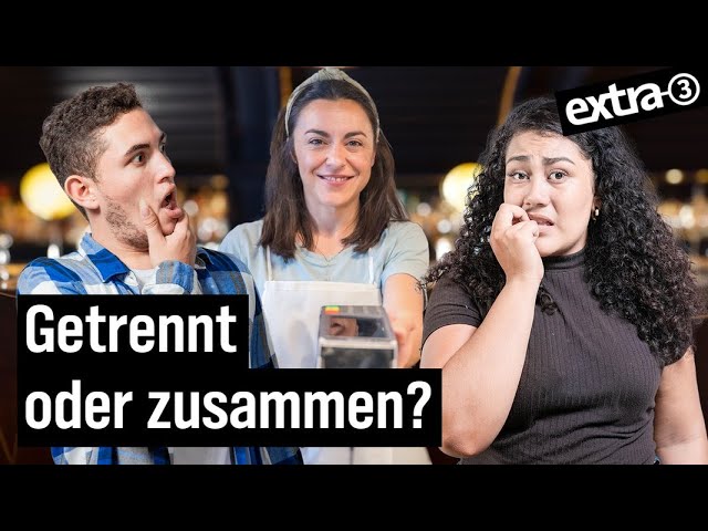 So zahlen Sie in Deutschland die Restaurant-Rechnung! | extra 3 | NDR