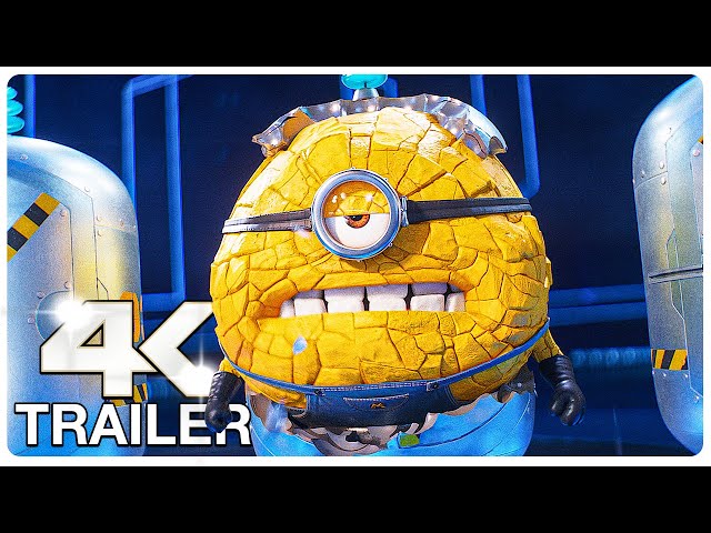 DESPICABLE ME 4 : 5 Minute Trailers (4K ULTRA HD) NEW 2024