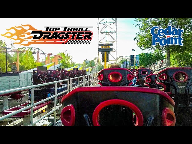 2019 Top Thrill Dragster Roller Coaster Back Seat On Ride HD POV Cedar Point