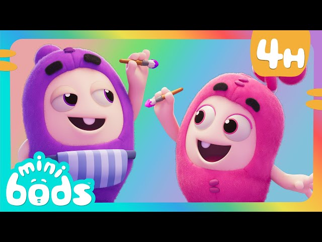 Easel-y Inspired 🎨🖌️ | Minibods | Preschool Cartoons for Toddlers
