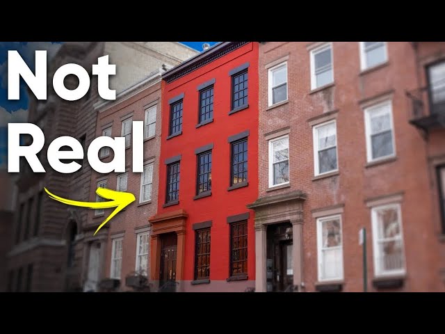 The Secret World of New York's Fake Buildings