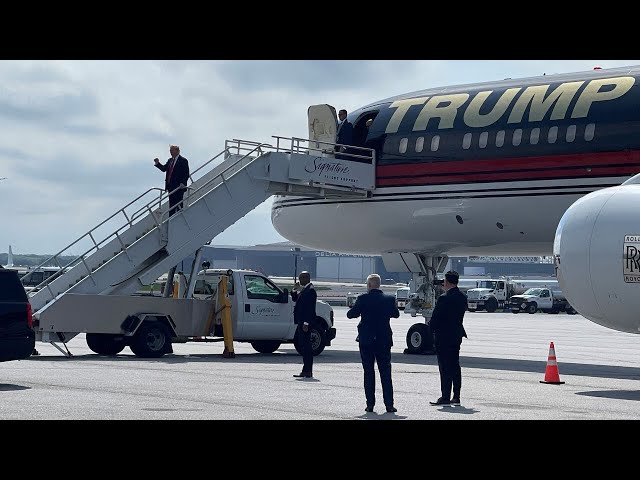 Donald Trump makes first trip to Georgia since clinching Republican nomination for president