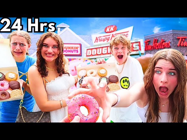 EATING ONLY DONUTS FOR 24HRS w/Norris Nuts