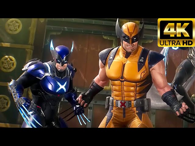 Wolverine Meets Wolverine From a Different Dimension Scene (2024) 4K ULTRA HD