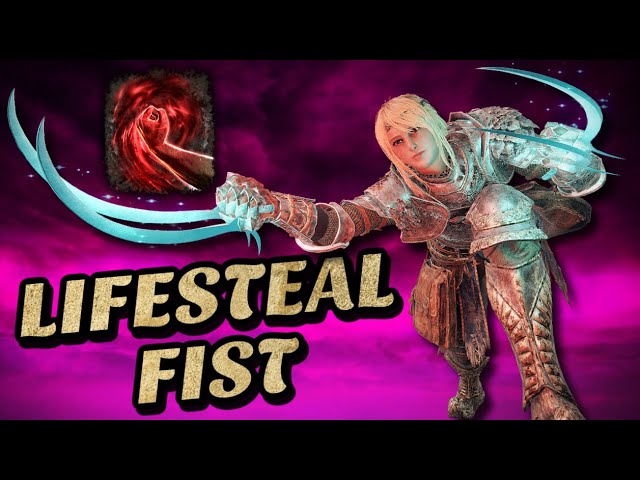 Elden Ring: Lifesteal Fist One Shots Everyone