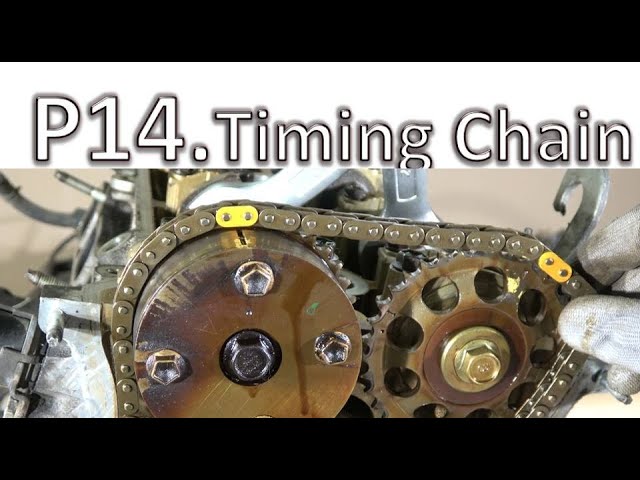 P14/27. Timing Chain. How to Assemble Toyota Camry 2.4 VVT-i engine: Timing Chain