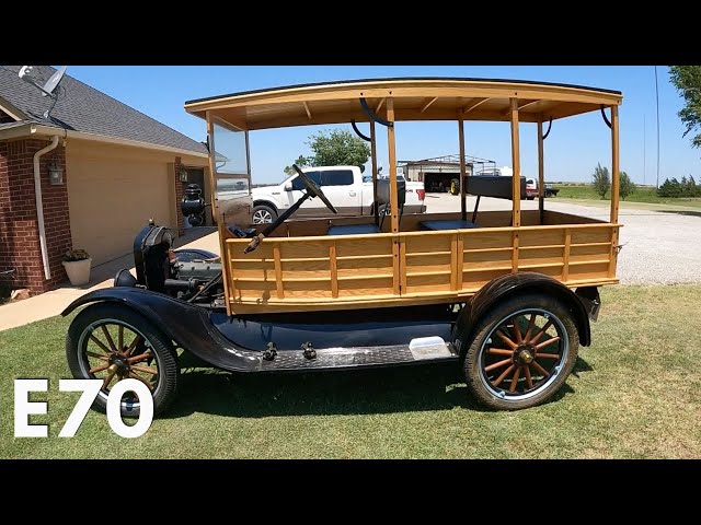 E70 | Working on a Ford Model T, Antique Tractor Lineup, Going to Field for 8R 280 w/ PTO Issues