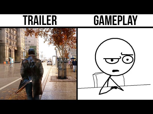 10 Times Gamers Noticed a MISTAKE IN THE TRAILER