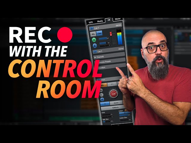 4 Reasons why I use the CONTROL ROOM when RECORDING in CUBASE PRO