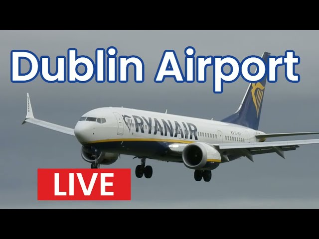 Dublin Airport Live | Early morning arrivals #live #planespotting