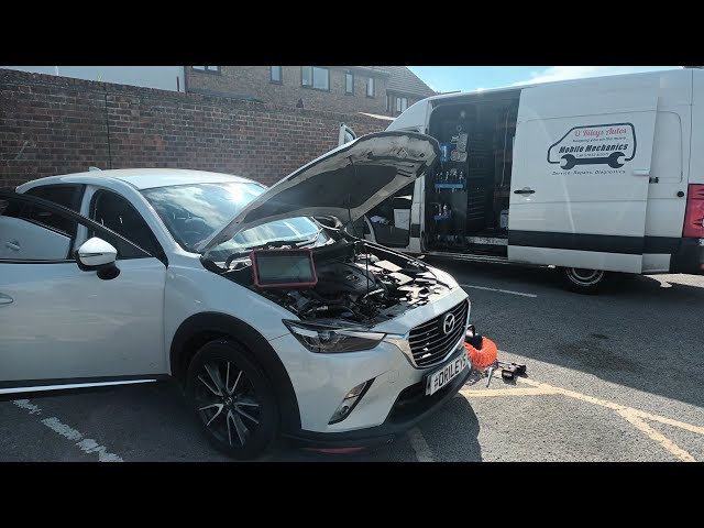 Mazda CX3 1.5 Sky Active P243C:00-2F Flashing DPF Light Particle Filter Regeneration Frequency