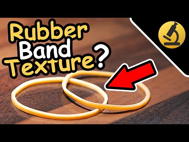 Rubber Band Under the Microscope