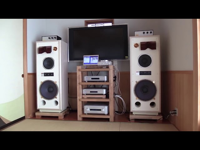 [Old Vid] KRS model 4346 special speakers produced by KENRICK SOUND were delivered to Mr. T's home