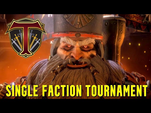 Late Night Single Faction Tourney | Faction Mains RISE! - Total War Warhammer 3