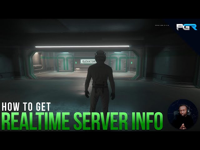 Star Citizen - How to Get Realtime Server Info While Playing Star Citizen