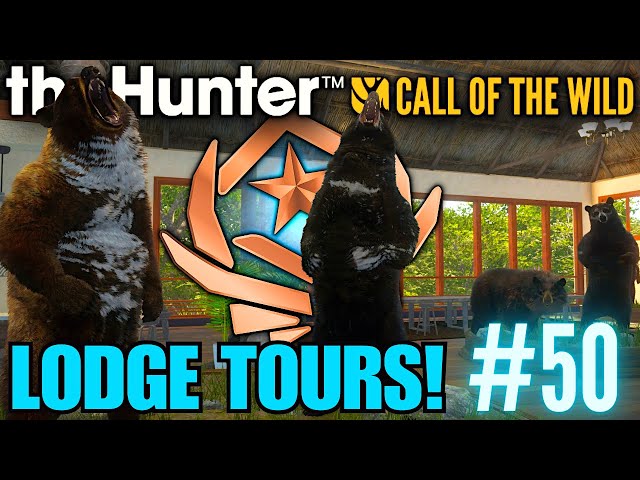 Imagine Shooting 6 GREAT ONE BLACK BEARS IN A MONTH?! 😩 Trophy Lodge Tours! | Call of the Wild