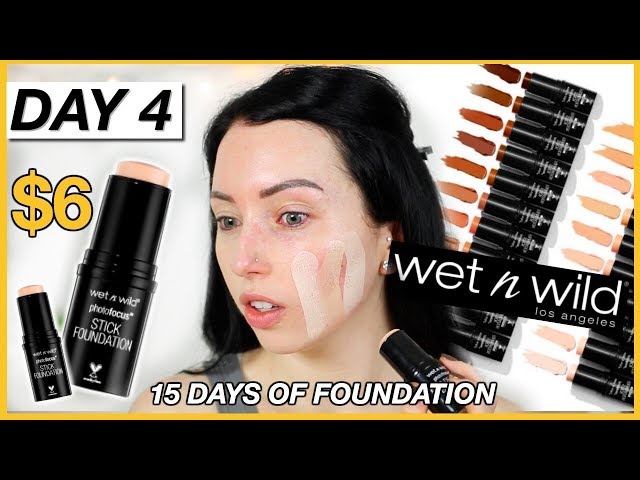 New Wet n Wild STICK FOUNDATION! {First Impression Review & Demo!} Dry Skin