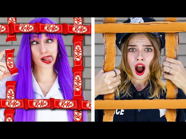 Bad Doctor VS Good Cop! Crazy Parenting Hacks in Jail By Crafty Hype