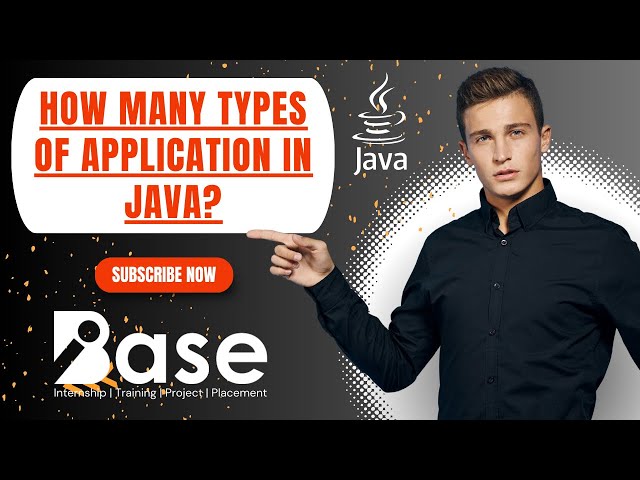 How Many Types Of Application in Java ?