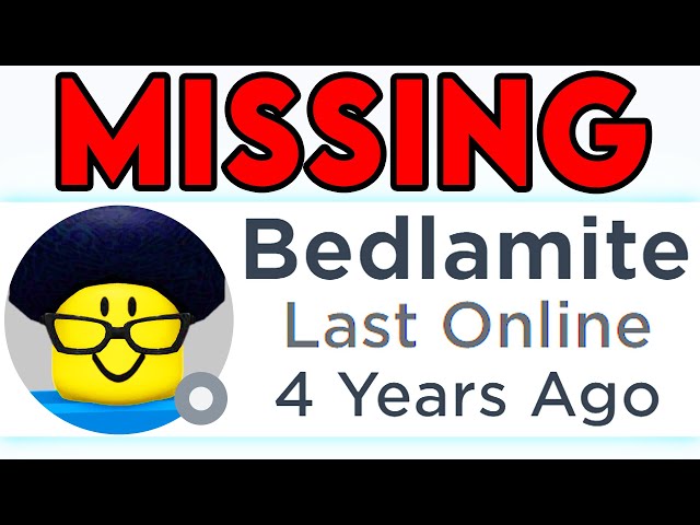 This Roblox Player Went MISSING...