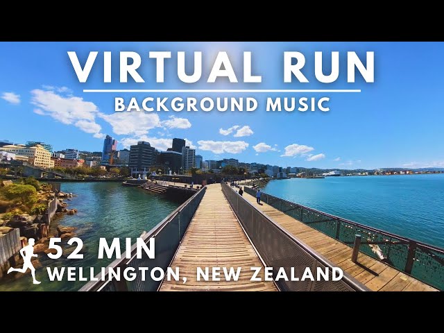 Virtual Running Video For Treadmill With Music in #Wellington, New Zealand #virtualrun #NewZealand