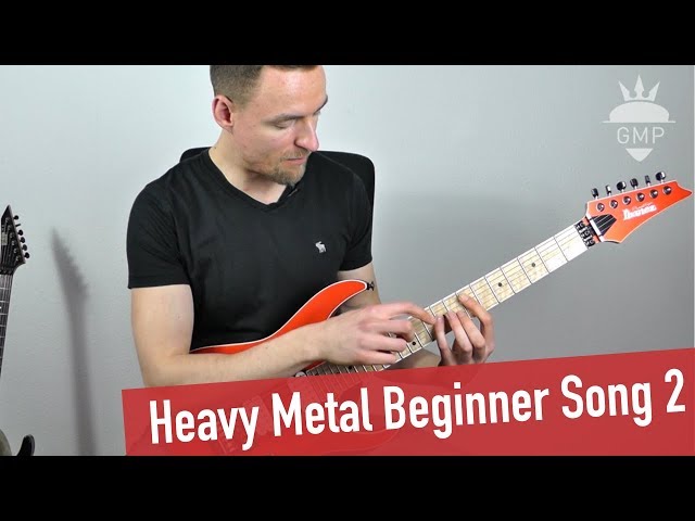 E-Gitarre Lernen - Heavy Metal Beginner Song 2 | Guitar Master Plan