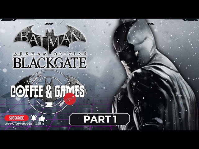 ☕️🎮🔴 One more prison for JOKER to take over!! 🃏🤘🦇 - Batman, Arkham Origins Blackgate (pt.1)